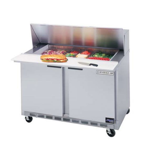 MESA REFRIGERADA PARA SANDWICH MARCA BEVERAGE-AIR. REF: SPE48-12